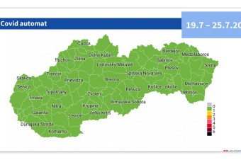 Celé Slovensko bude od pondelka zelené
