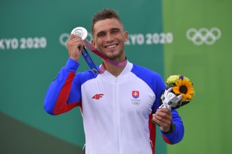 Ďalšia medaila pre Slovensko! Jakub Grigar skončil v K1 strieborný