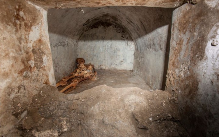Novoobjavená kostra vrhá svetlo na kultúrny život v starovekých Pompejach