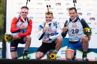 Matej Baloga získal na majstrovstvách sveta v letnom biatlone striebornú medailu