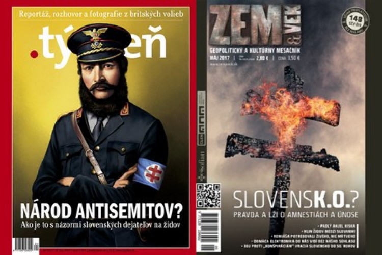 Matica slovenská žaluje obálku .týždňa, tú v Zem a vek asi ešte nevidela