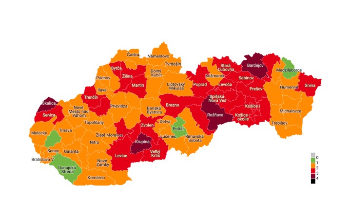 Od pondelka doplnia Bardejov ďalšie tri okresy v bordovej fáze. Čo sa zmení?