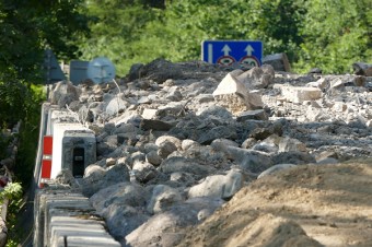 Z brala Strečno sa zrútil 100-tonový skalný blok