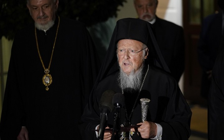 Ekumenický patriarcha označil amerického prezidenta za muža viery a vízie