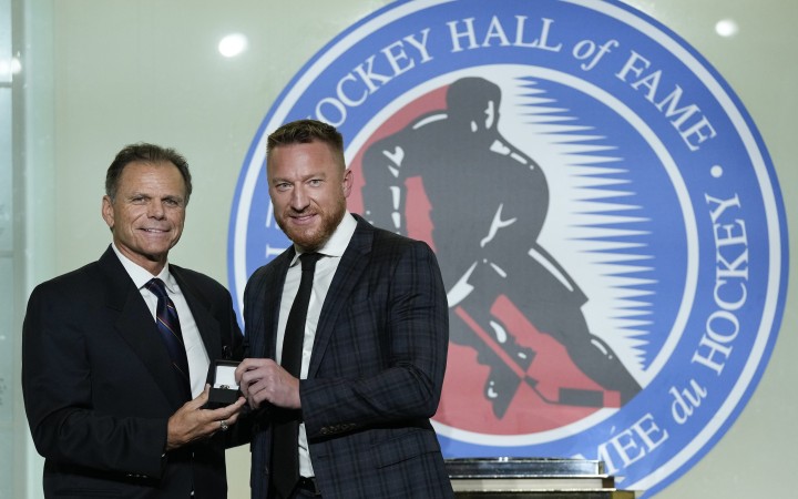 Marián Hossa dostal prsteň k vstupu do Siene slávy v Toronte