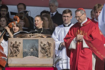 Na blahorečenie prišlo okolo 25-tisíc ľudí. Vynikajúce, hodnotil pápežov legát