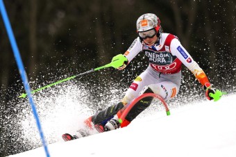 Vlhová suverénne viedla po 1. kole slalomu v Záhrebe